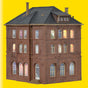 Railway Operations Office w/Lights -- Kit - 5-5/16 x 4-15/16 x 6-5/8"  13.5 x 12.5 x 16.8cm-1