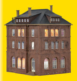 Railway Operations Office w/Lights -- Kit - 5-5/16 x 4-15/16 x 6-5/8"  13.5 x 12.5 x 16.8cm-2