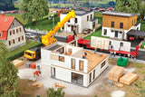 Julia Cube House Under Construction -- Polyplate Kit - 17.6 x 14.6 x 6.8cm-1