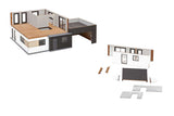 Julia Cube House Under Construction -- Polyplate Kit - 17.6 x 14.6 x 6.8cm-2