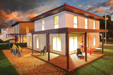 Mia Cube House with Carport -- Polyplate Kit - 10.3 x 13.7 x 9.8cm-3