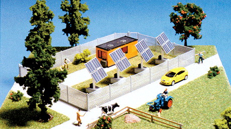 Photocells for Plants