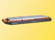 Container Barge/Lighter -- 11-13/64 x 3-5/8 x 1"  28.5 x 9.2 x 2.5cm