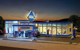 Aral Gas Station with LED Light -- Kit - 7-11/16 x 3-1/2 x 1-3/4"  19.5 x 9 x 4.5cm-3