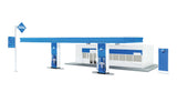 Modern ARAL Gas Station -- Polyplate Kit - 22.9 x 22.6 x 6.4cm-2