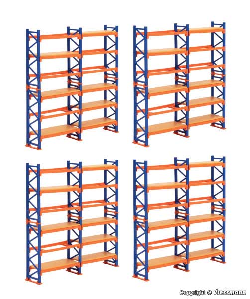 Pallet Rack/Shelving System - Kit -- pkg(4)