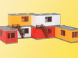 30 Years Kibri - Construction -- Containers/Work Offices pkg(6)