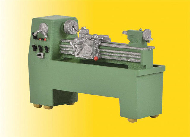 Lathe - Assembled & Decorated -- Green