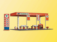 Modern Gas Pump Island -- SB-Tankstelle