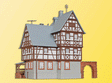 Miltenberg Gatehouse -- 14 x 13.5 x 16cm