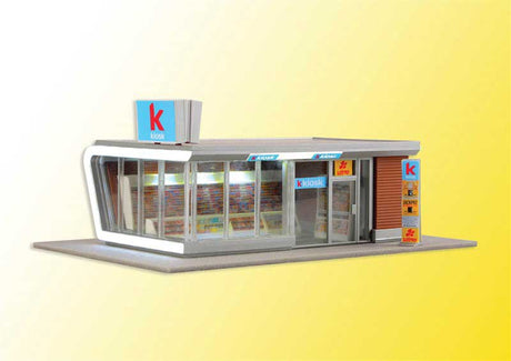 Kiosk Convenience Store with LED Light -- Kit - 5-7/8 x 3-7/8 x 2-1/4"  14.9 x 9.8 x 5.7cm