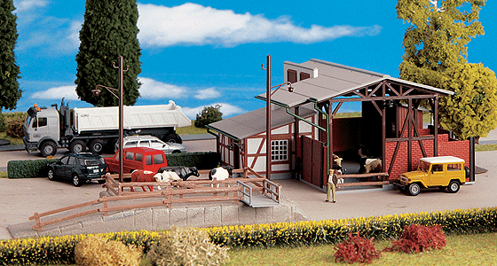 Cattle Barn & Loading Ramp
