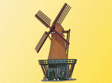 Auf Fehmarn Windmill -- 12 x 10.5 x 21cm