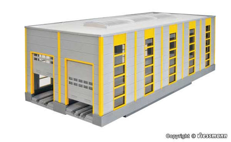 Modern Engine House - Maintenance Bay -- Kit - 13-3/4 x 5-5/8 x 4-15/16"  34.9 x 14.3 x 12.5cm-2