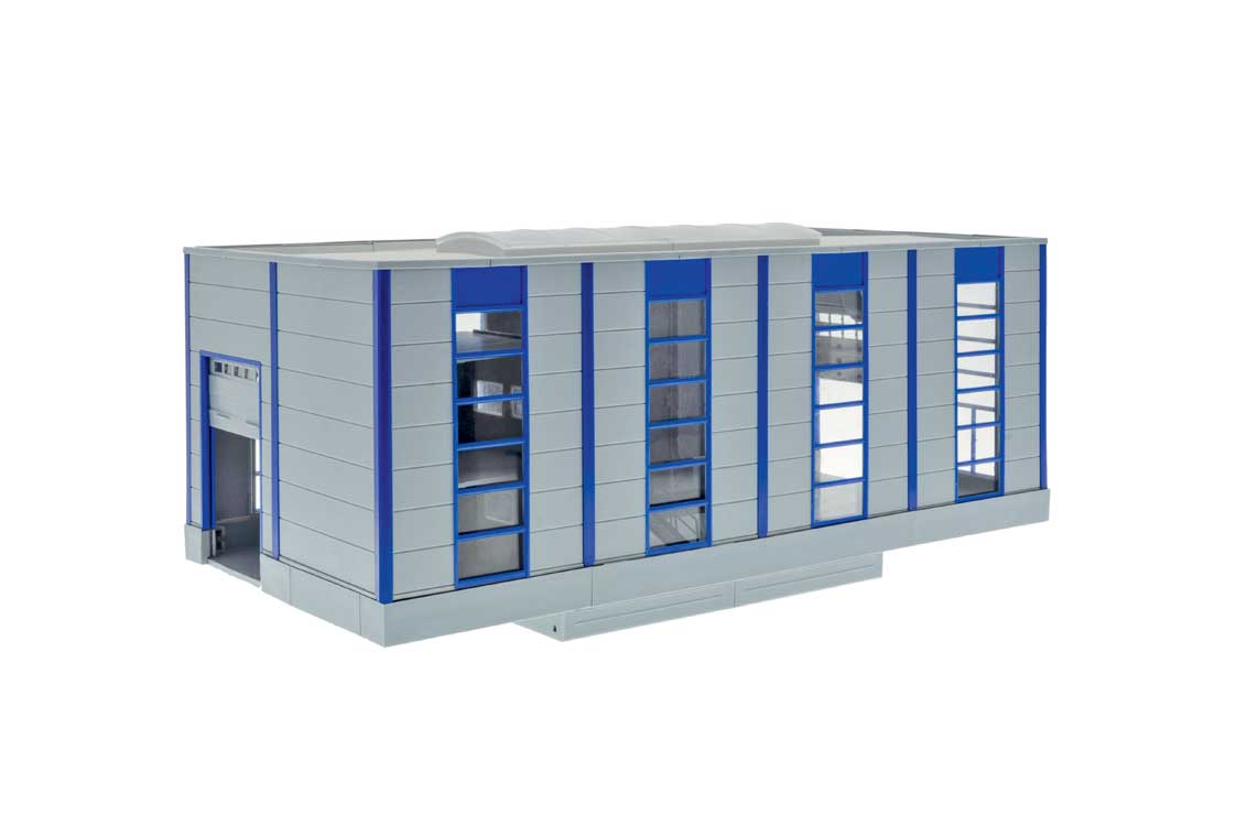Modern Truck Repair Garage Hall -- Kit - 28.1 x 14.3 x 12.2 cm-2