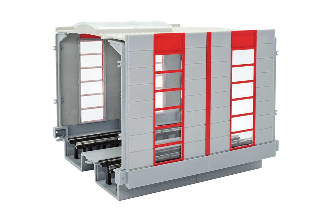 Stall Extension for Locomotive Maintenance House -- Fits #405-39256-2