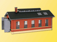 Single-Track Locomotive Shed -- 8 x 4-13/16 x 4-3/16"  20 x 12 x 10.5cm