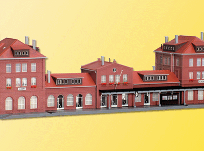 Calw Station -- 21-11/16 x 6-5/16 x 6-5/16"  55 x 16 x 16cm