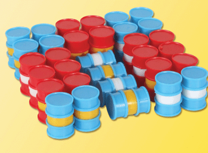Assorted Oil Drums pkg(24)