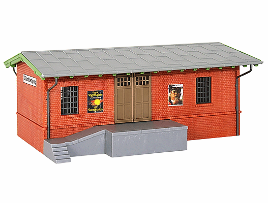 Burg-Spreewald Freight House -- 6 x 4-3/16 x 2-5/8" 15 x 10.5 x 6.5cm