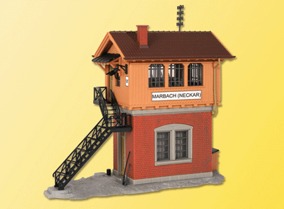 Marbach Signal Tower -- 4-13/16 x 2-3/16 x 4-3/8" 12 x 5-1/2 x 11cm