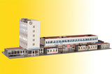 Kehl Train Station w/Floor-Moount LED Lighting -- Kit - Depot: 26 x 5-11/16 x 7-1/2"  66 x 14.5 x 19cm-2