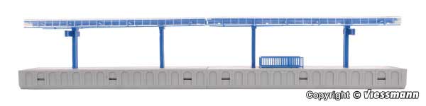 Modern Station Platform -- Kit (Fits Marklin C-Track) - 14-1/2 x 1-3/16 x 3/4"  36.8 x 3 x 1.9cm-2