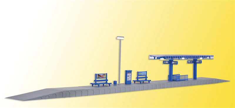Modern Platform w/LED Lights -- Kit-2