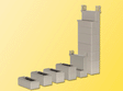Brick Pillar -- 6.8 - 18.5cm