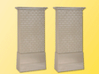 Brick Viaduct Piller -- 10 - 14cm