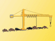 Timber Yard & Crane -- 10-1/4 x 1-3/8 x 5-5/16"  26 x 3.5 x 13.5cm