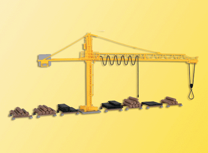 Timber Yard & Crane -- 10-1/4 x 1-3/8 x 5-5/16"  26 x 3.5 x 13.5cm