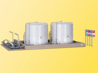 Twin Fuel Storage Tanks -- 10-1/4 x 5-7/8 x 5-1/8"  26 x 15 x 13cm