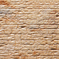 Plastic Sheet Stone -- Cut Stone (beige)