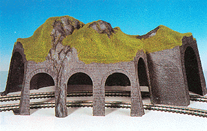 Double Track Tunnel w/Arch