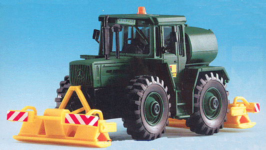 30 Years Kibri - European Construction Equipment -- Mercedes Tractor w/Accessories