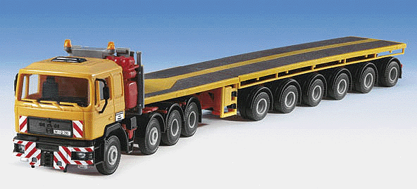 Tractor/Trailer - MAN OAF w/Low Loader Trailer -- Nooteboom