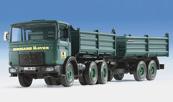 Tractor/Trailer - MAN w/Tandem Trailer -- Mayer