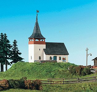 Kibri 50th Anniversary Model Kits -- St Christophorus Church 5-3/16 x 4-3/8 x 6-5/8"  13 x 11 x 16.5cm