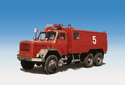 30 Years Kibri - Emergency - Fire Dept. Vehicles -- Magirus Jupiter FlKfz 3800/400