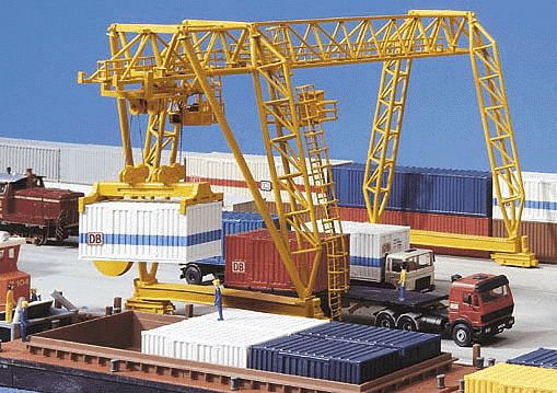 30 Years Kibri - Construction Equipment - Mobile Cranes -- Container Crane