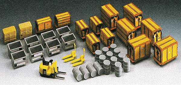 30 Years Kibri - Containers/Pallets & Oil Drums