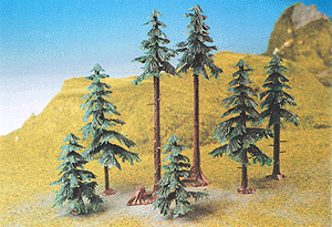 Pine Trees -- Assorted 6 - 14 cm
