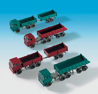 Trucks w/Open Trailers