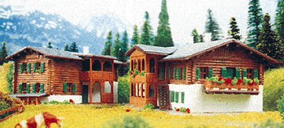 Alpine Chalet 2-In-1 Kit -- 3-7/8 x 3-3/8" (10 x 8.5cm); 3-1/8 x 2-5/8" (8 x 6.5cm)