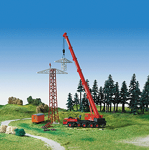 Electric Tower Under Construction Set -- Includes 1ea: 8533 & 13001