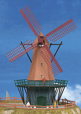 Auf Fehmarn Windmill -- 12 x 10.5 x 21cm