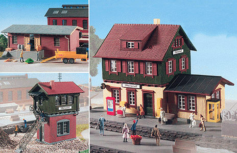 Station Set -- "Oberzeisel" Includes 1ea: #9306, #9608 & #9635