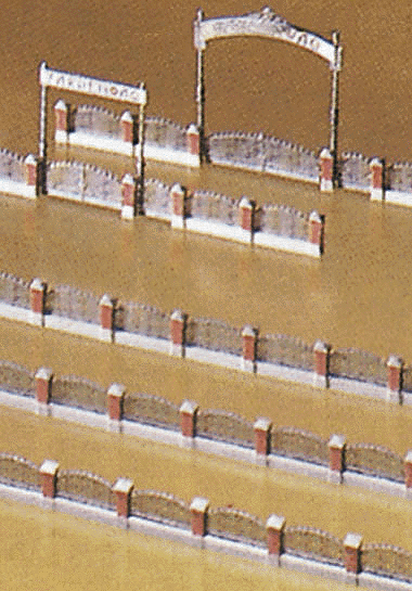 Fence w/Gates -- 124cm