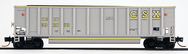 48' Johnstown America Corp Bethgon - Assembled - Single Car -- CSX Transportation (gray)
